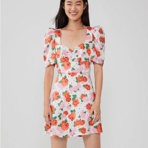 Zara Sweetheart Floral Dress